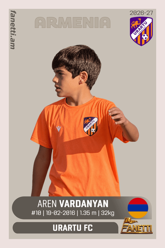 Արեն Վարդանյանի անհատական fanetti սթիքերը